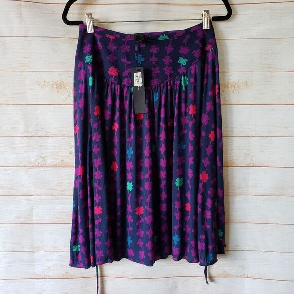 Marc Jacobs Lucky Clover Wrap Knit/Stretchy Skirt - Picture 5 of 11